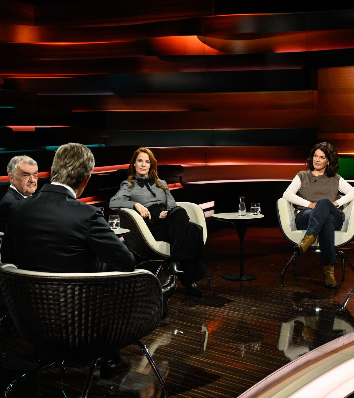 Markus Lanz vom 2. Oktober 2025: Herbert Reul, Markus Lanz, Florence Gaub, Ulrike Winkelmann
