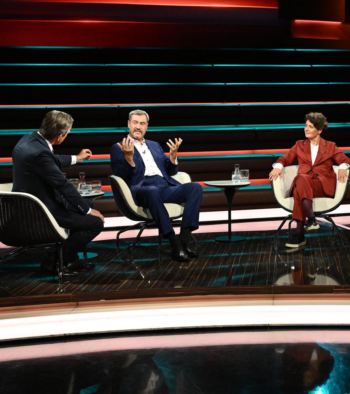 Markus Lanz vom 2. September 2025: Markus Lanz, Markus Söder, Anna Lehmann, Otto Ellerbrock