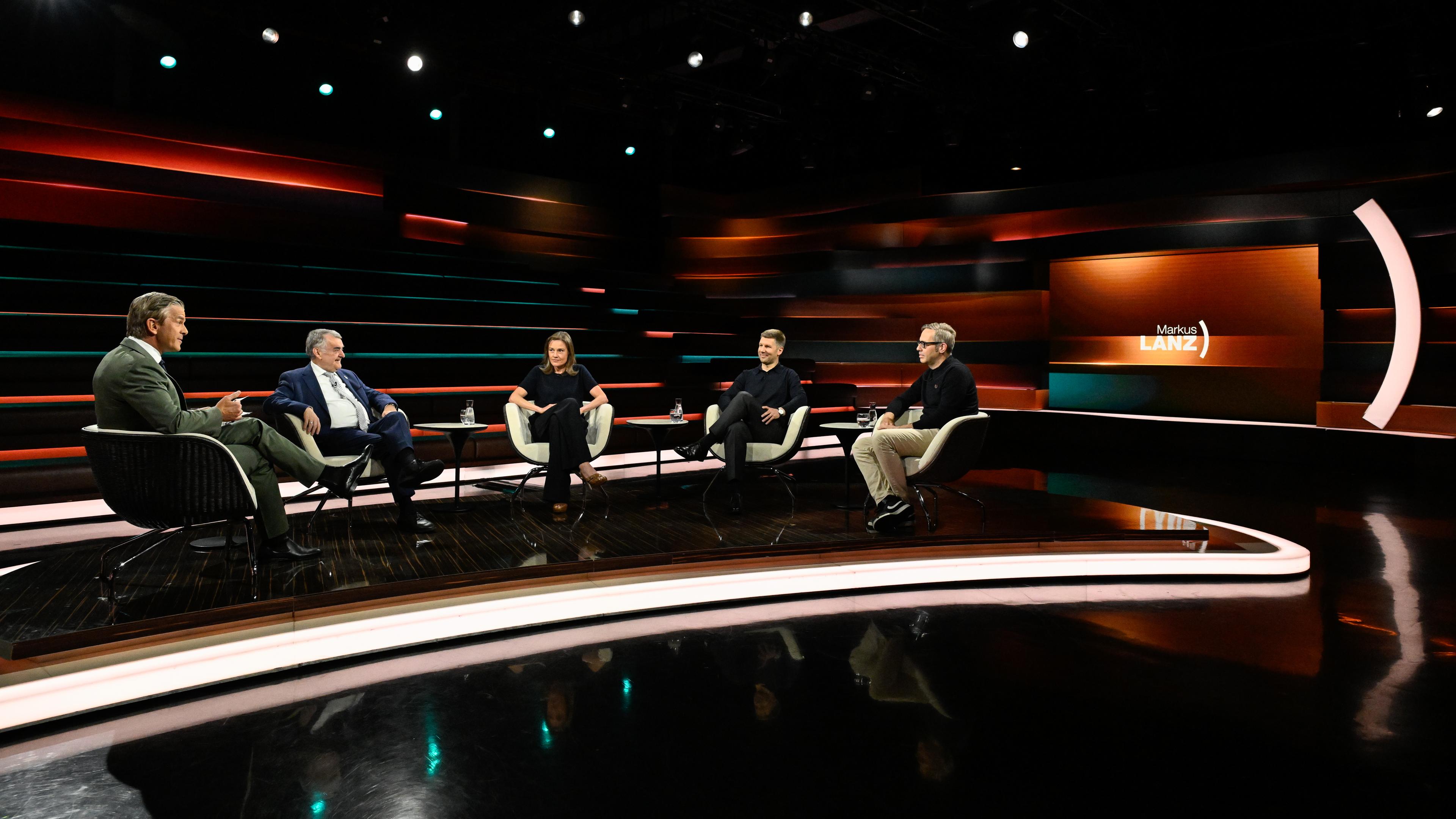 Markus Lanz vom 20. Juni 2024: Markus Lanz, Herbert Reul, Katja Kraus, Thomas Hitzlsperger, Philipp Köster