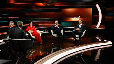Markus Lanz vom 20. Mai 2025: Thorsten Frei, Markus Lanz, Karina Mößbauer, Frank Sauer, Frederik Pleitgen