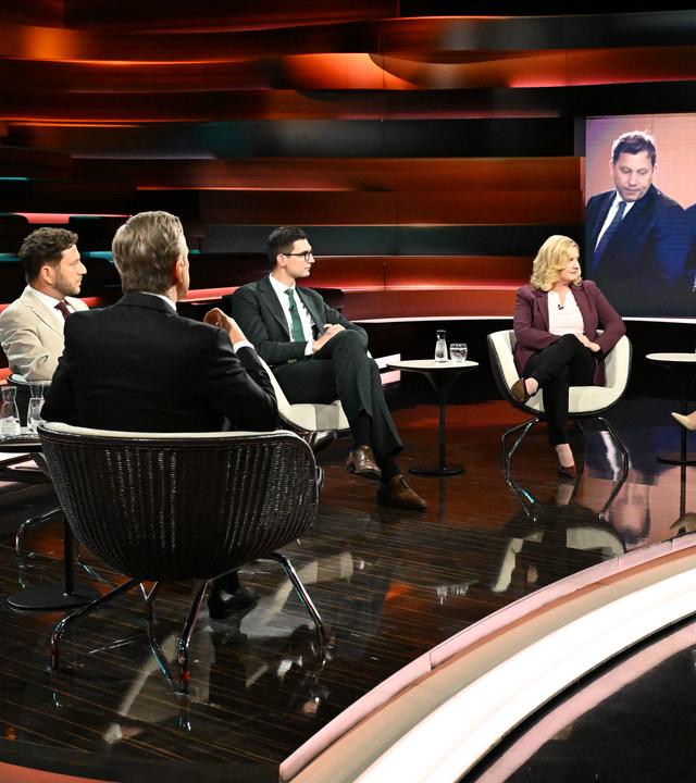 Markus Lanz vom 20. Mai 2026: Felix Banaszak, Markus Lanz, Sepp Müller, Eva Quadbeck, Sarah Tacke