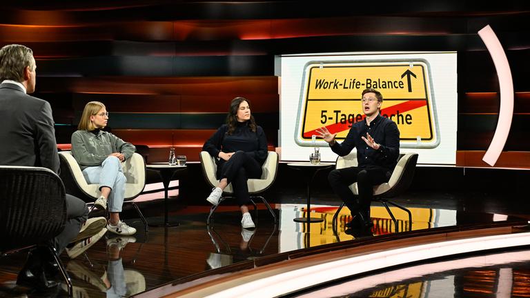 Markus Lanz vom 22. Mai 2024: Svenja Appuhn, Franziska Brandmann, Philipp Türmer