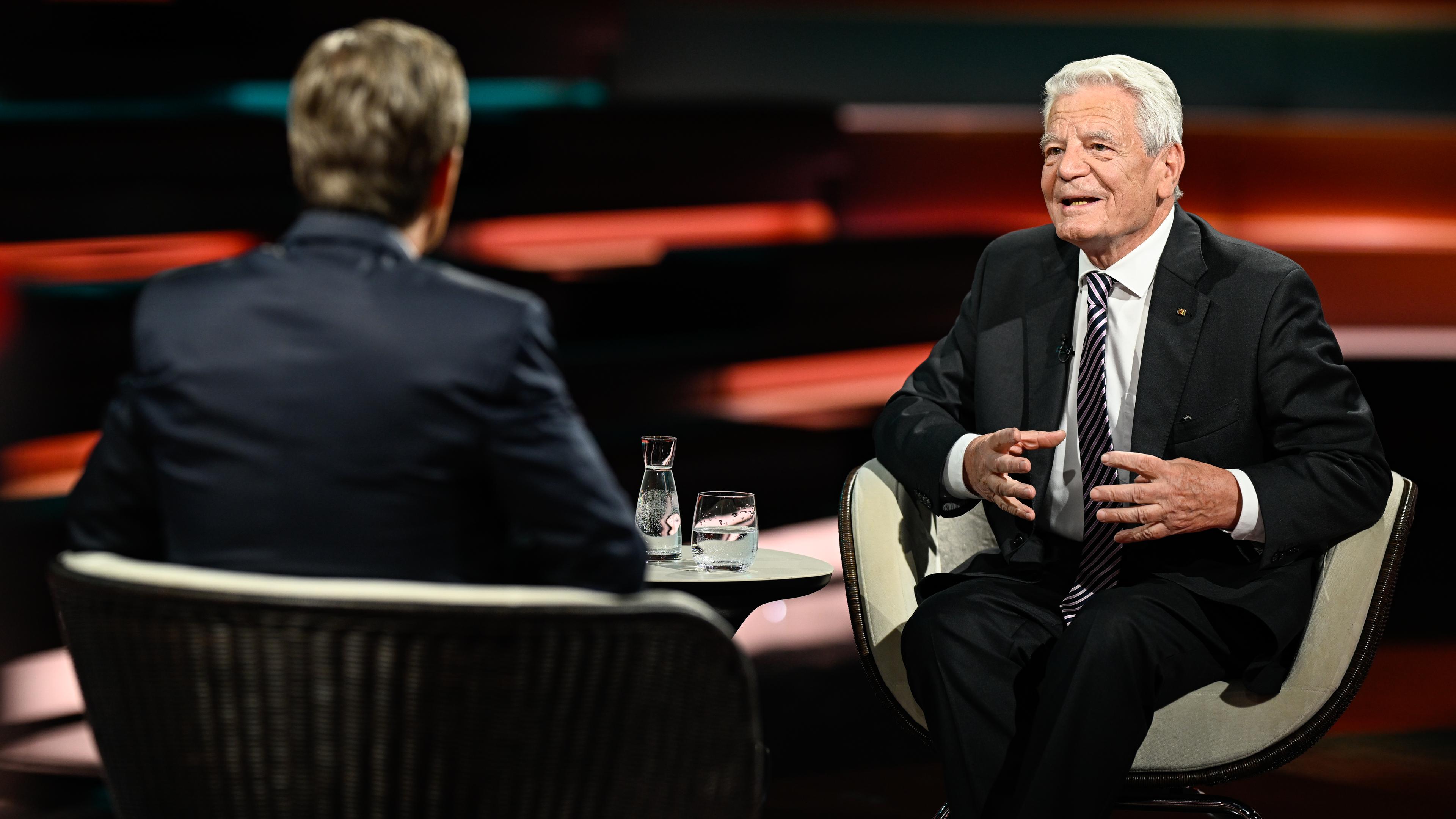 Markus Lanz vom 24. Juli 2025: Markus Lanz, Joachim Gauck