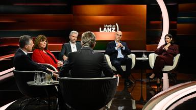 Markus Lanz vom 29. Oktober 2025:  Thorsten Frei, Jutta Steinruck, Boris Palmer, Markus Lanz, Belit Onay, Karina Mößbauer