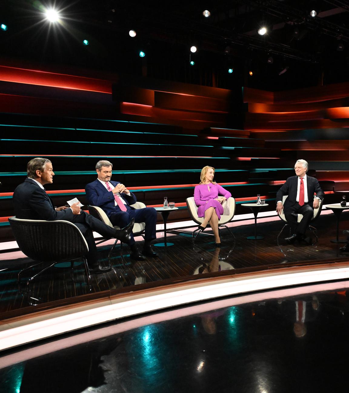 Markus Lanz vom 3. Juni 2025: Markus Lanz, Markus Söder, Melanie Amann, Jörg Wuttke, Carlo Masala