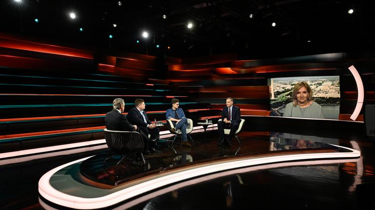 Markus Lanz vom 31. März 2026: Markus Lanz, Johannes Volkmann, Philipp Türmer, Frederik Pleitgen, Schalte: Juliane Schäuble