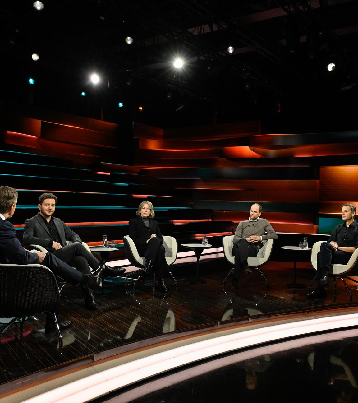 Markus Lanz von 4. Dezember 2025: Markus Lanz, Felix Banaszak, Sabine Rennefanz, Raoul Roßmann, Christoph Werner