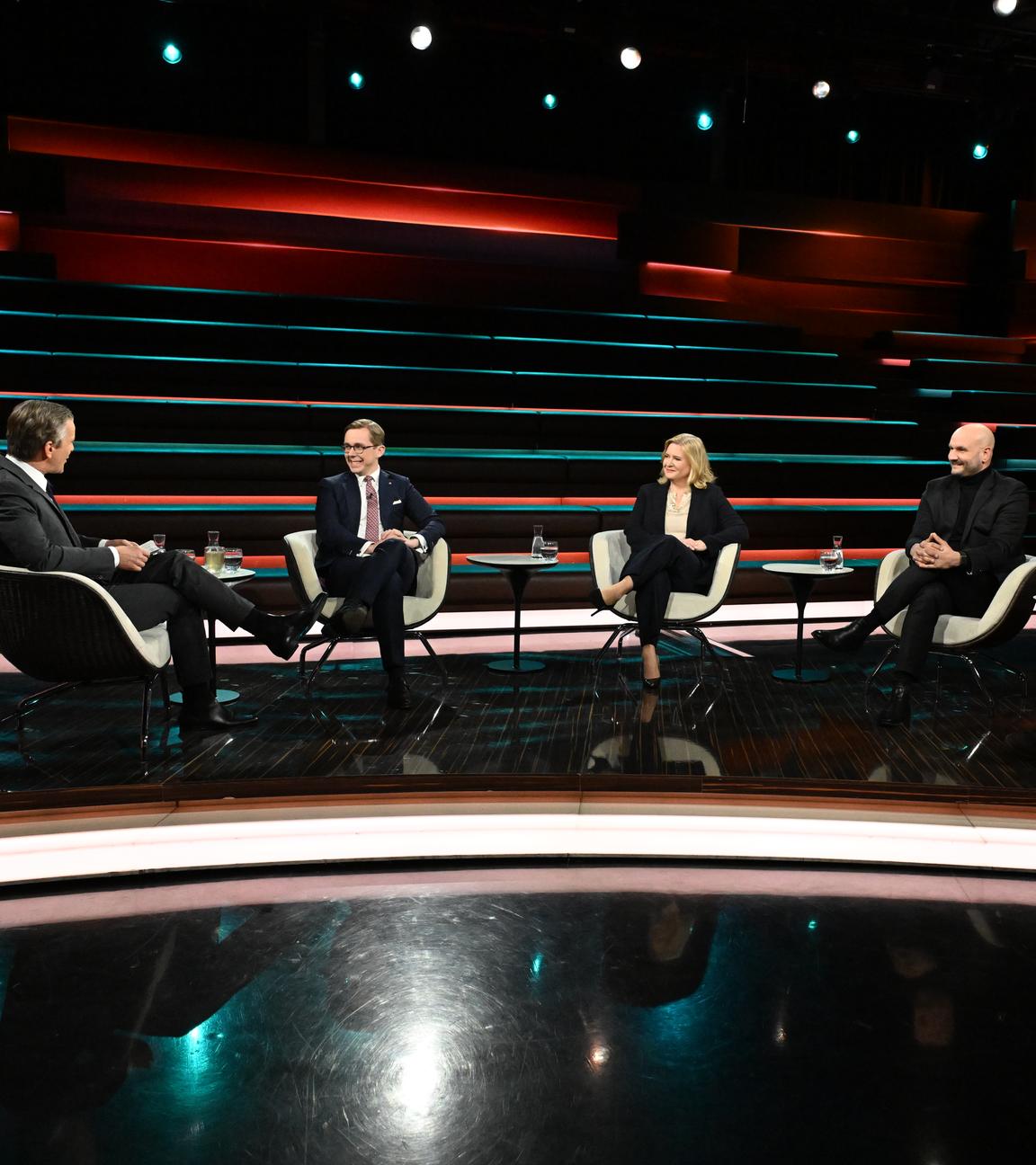 Markus Lanz vom 8. Januar 2026: Markus Lanz, Philipp Amthor, Eva Quadbeck, Christian Miele, Rüdiger Bachmann