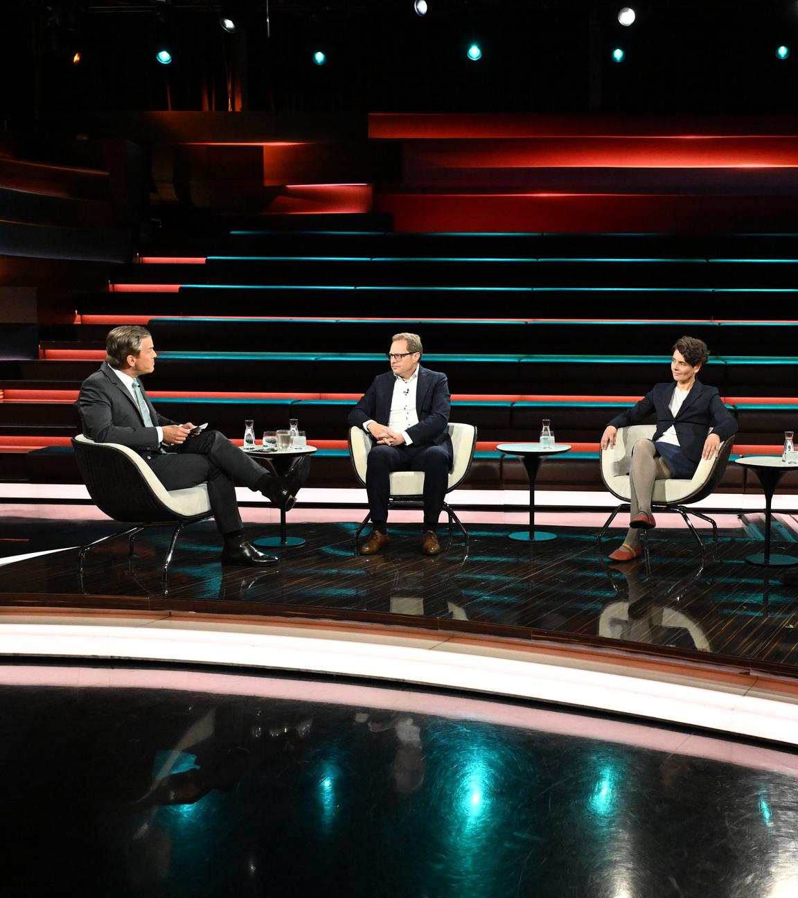 Markus Lanz vom 8. Juli 2025: Markus Lanz, Martin Huber, Anna Lehmann, Frederik Pleitgen und Gerald Knaus
