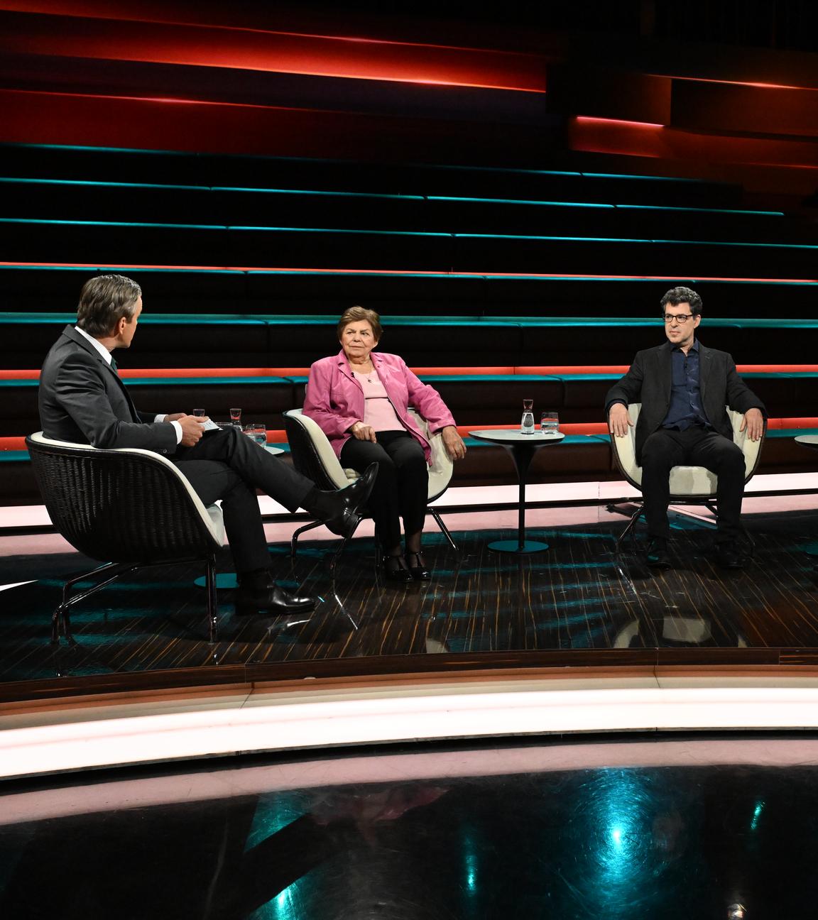 Markus Lanz vom 8. Mai 2025: Markus Lanz, Ruth Winkelmann, Jason Stanley, Harald Jähner