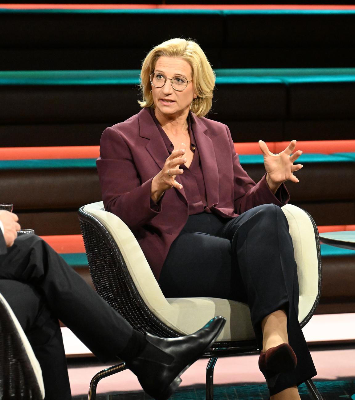 Anke Rehlinger zu Gast bei "Markus Lanz".