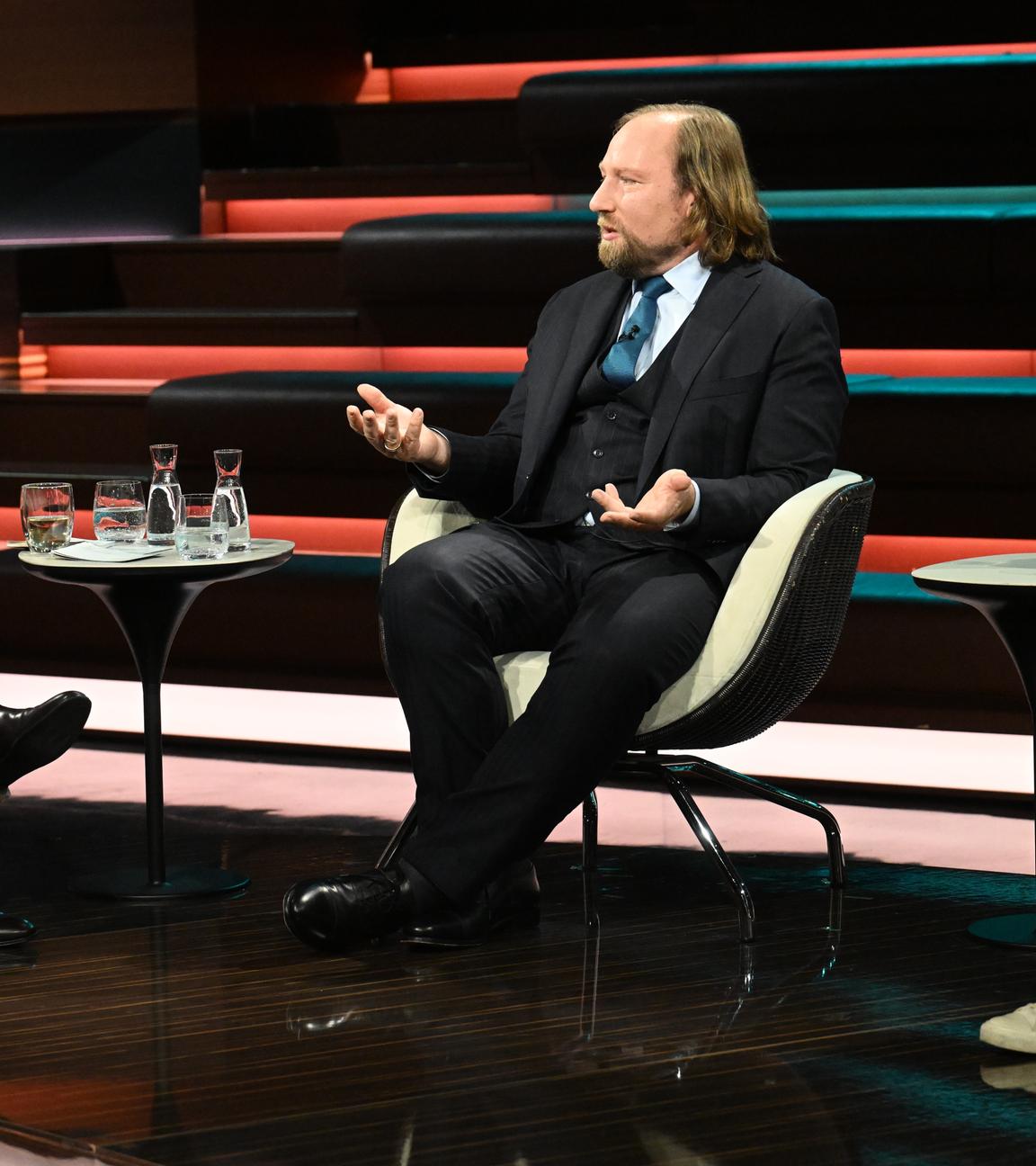 Markus Lanz im Gespräch mit Anton Hofreiter (Grüne)