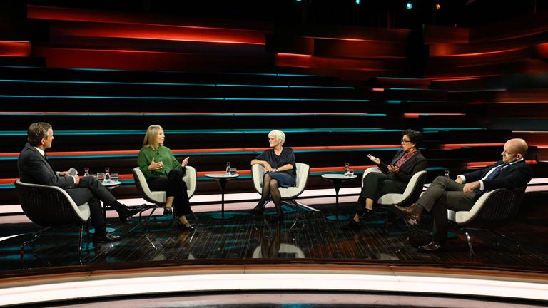 Markus Lanz, Sabine Rennefanz, Ulrike Herrmann, Mariam Lau, Marc Felix Serrao 