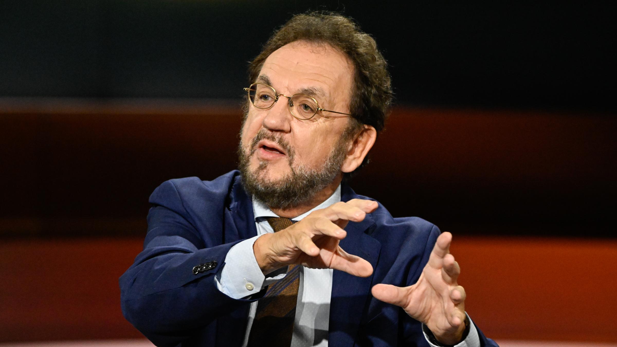 Journalist Heribert Prantl zu Gast bei Markus Lanz.