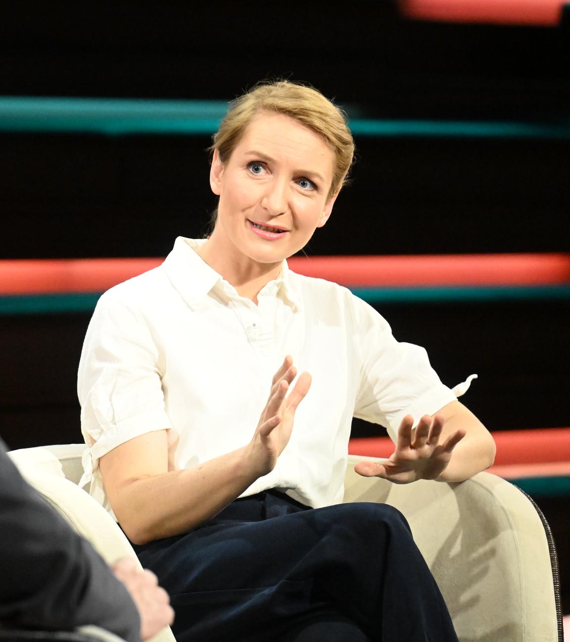 Ines Schwerdtner zu Gast bei "Markus Lanz".