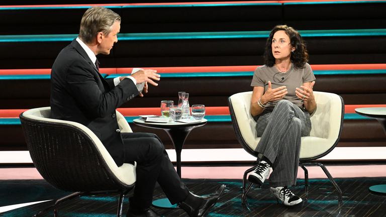 Schriftstellerin Juli Zeh zu Gast bei "Markus Lanz".