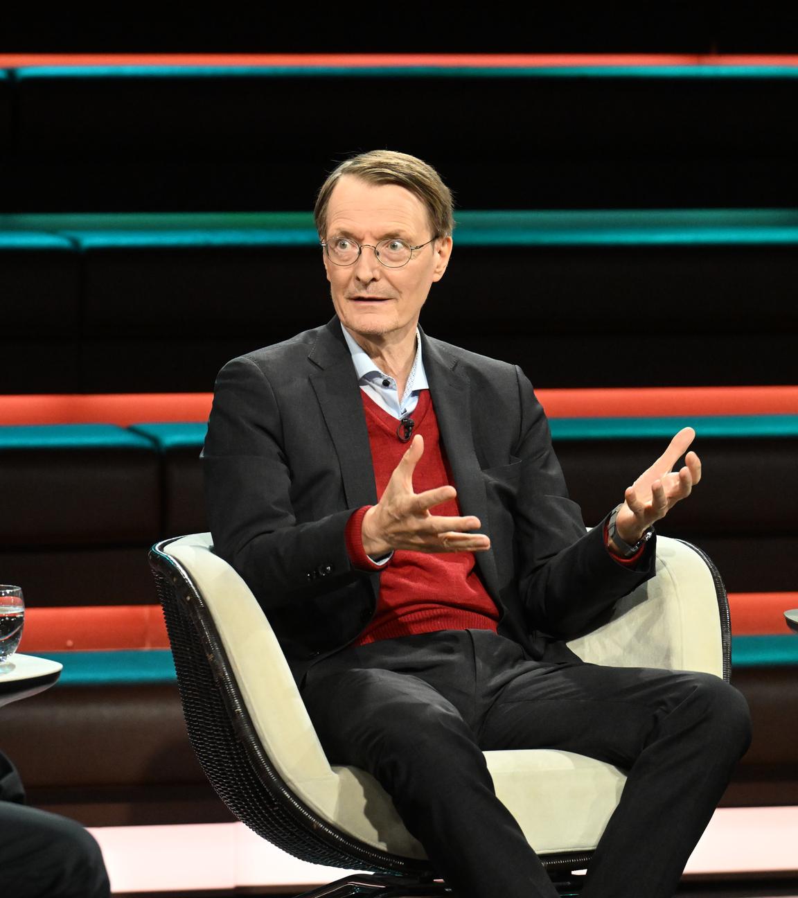 Karl Lauterbach zu Gast bei "Markus Lanz".