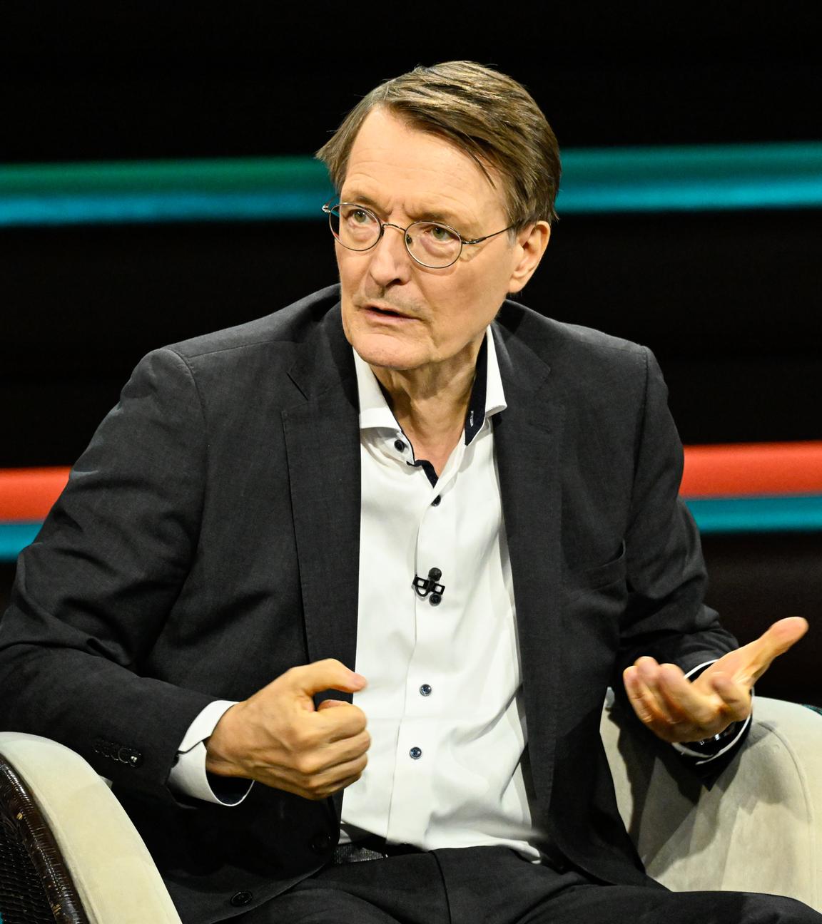 Ex-Bundesgesundheitsminister Karl Lauterbach (SPD) zu Gast in der Sendung "Markus Lanz"
