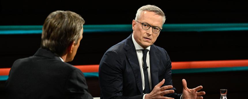 Dr. Karsten Wildberger zu Gast  bei "Markus Lanz".