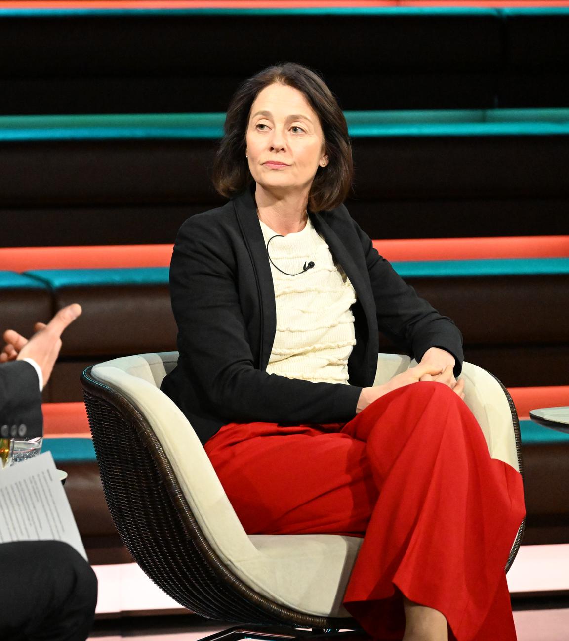 Katarina Barley zu Gast bei "Markus Lanz".