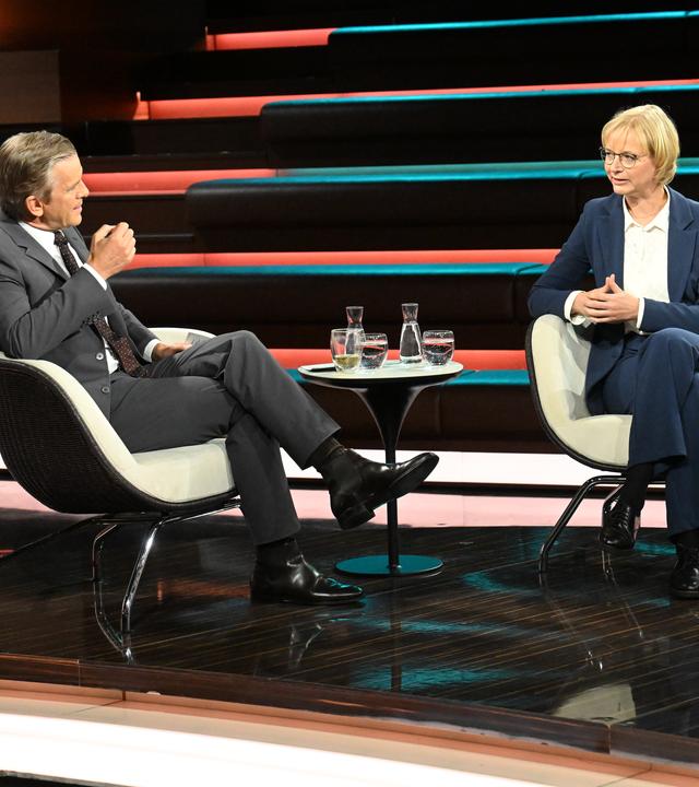 Markus Lanz , Katja Wolf