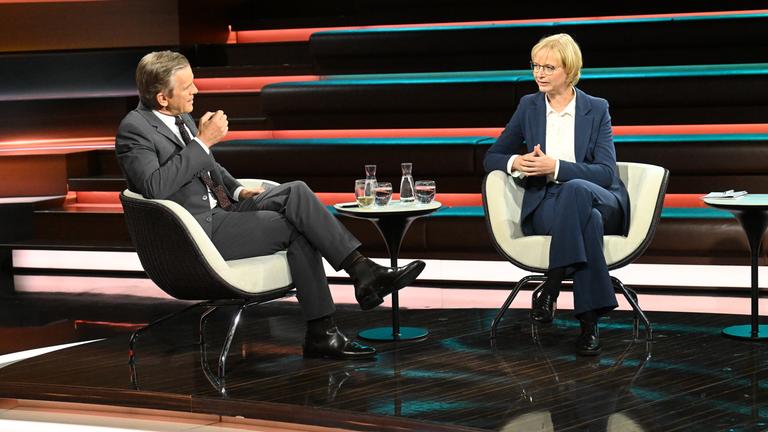 Markus Lanz , Katja Wolf