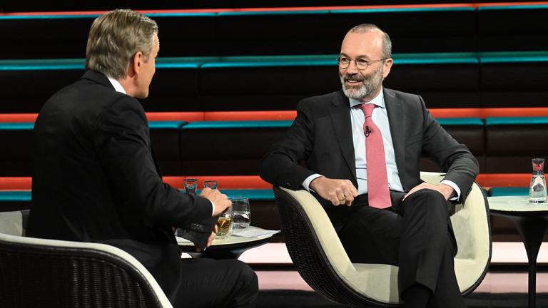 Manfred Weber zu Gast bei "Markus Lanz".