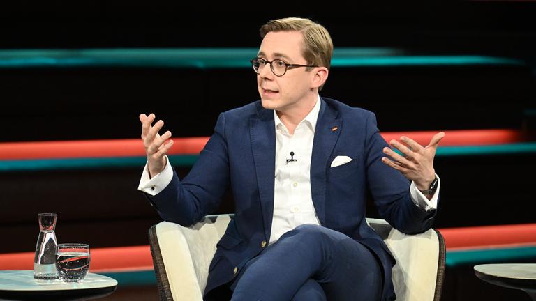 CDU-Politiker Philipp Amthor zu Gast in der Sendung "Markus Lanz"