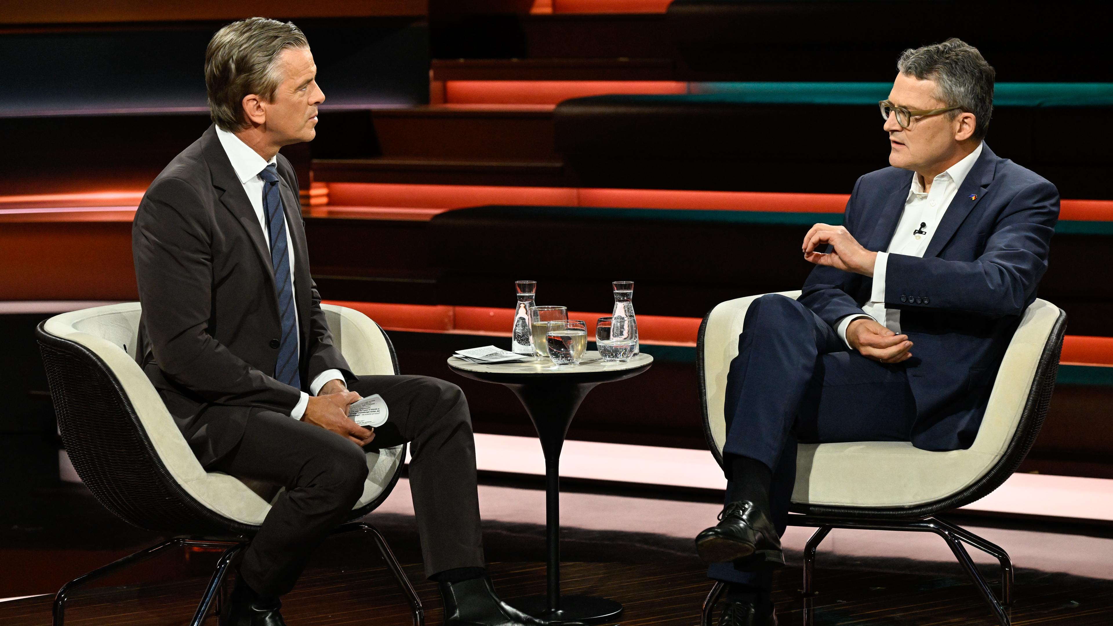 Roderich Kiesewetter zu Gast bei Markus Lanz.