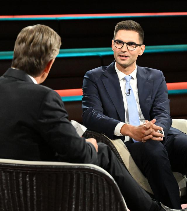 Sepp Müller zu Gast bei "Markus Lanz".