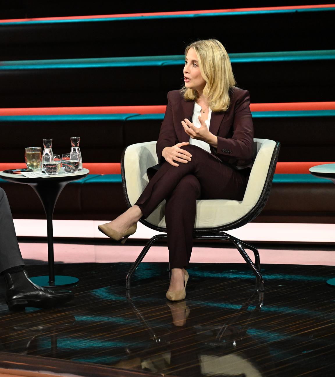 Verena Hubertz zu Gast bei "Markus Lanz".