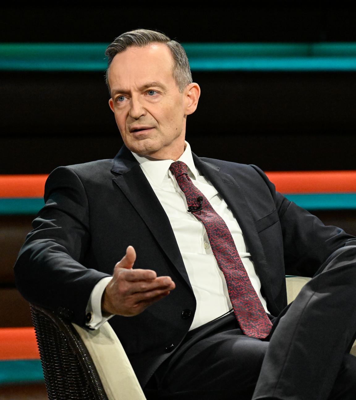 Ex-Bundesverkehrsminister Volker Wissing zu Gast in der Sendung "Markus Lanz"