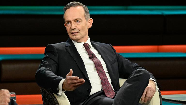 Ex-Bundesverkehrsminister Volker Wissing zu Gast in der Sendung "Markus Lanz"