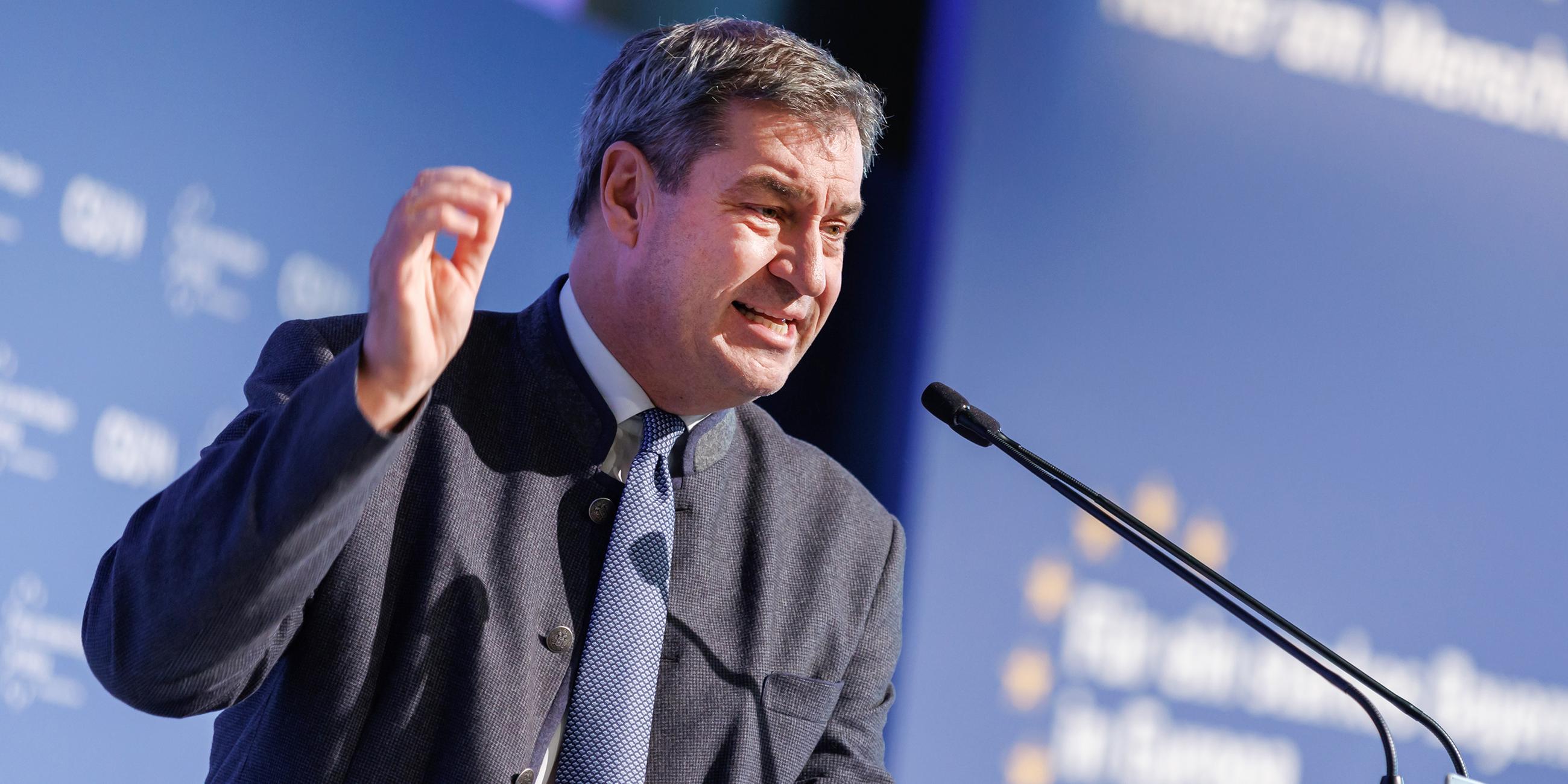 Markus Söder (CSU), Ministerpräsident von Bayern