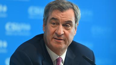 Markus SOEDER (Ministerpraesident Bayern und CSU Vorsitzender),