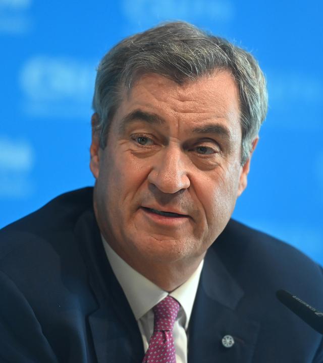 Markus SOEDER (Ministerpraesident Bayern und CSU Vorsitzender),