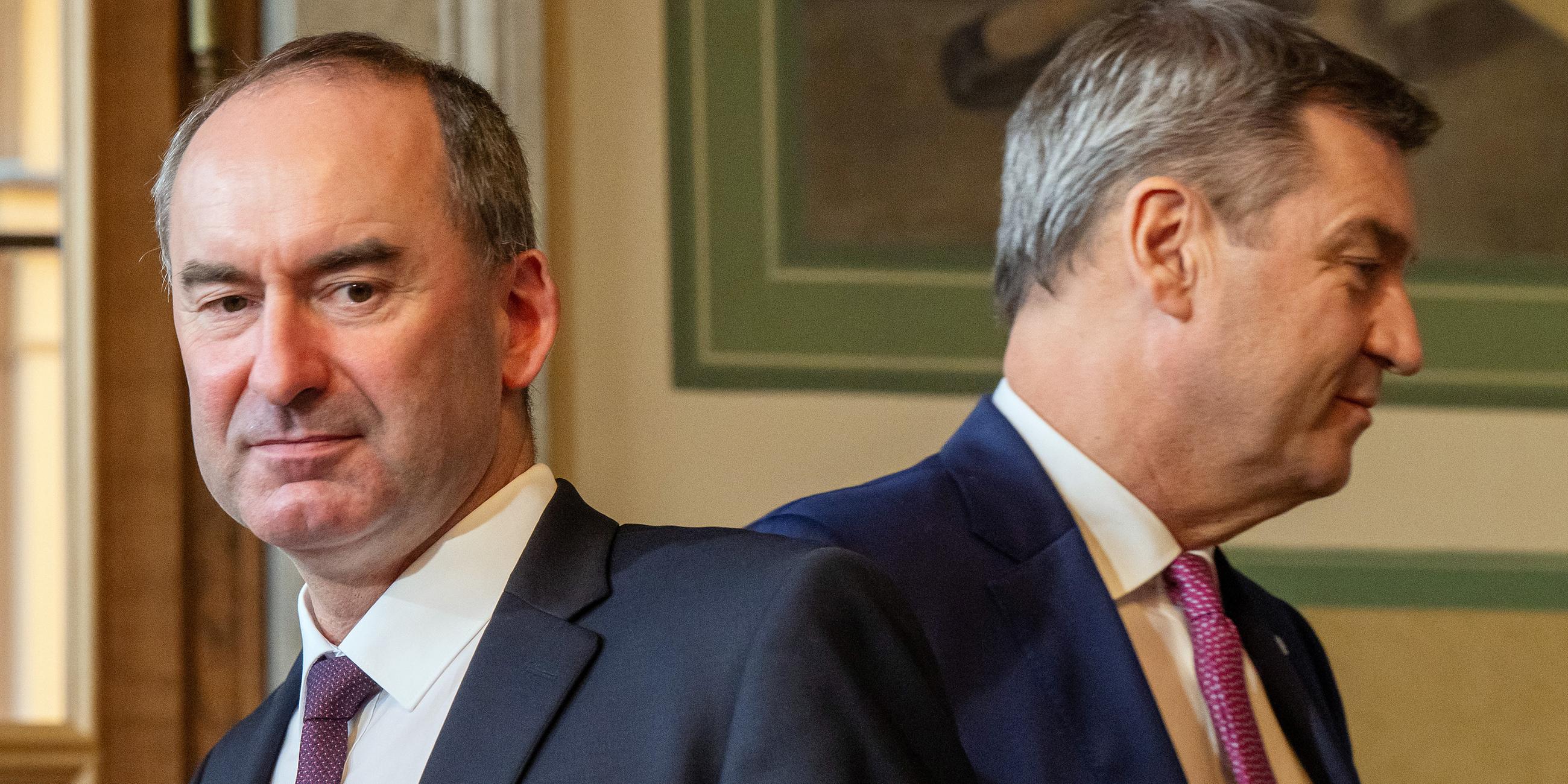 Markus Söder und Hubert Aiwanger