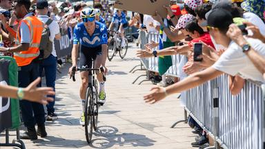Radprofi Marlen Reusser bei der Tour de France