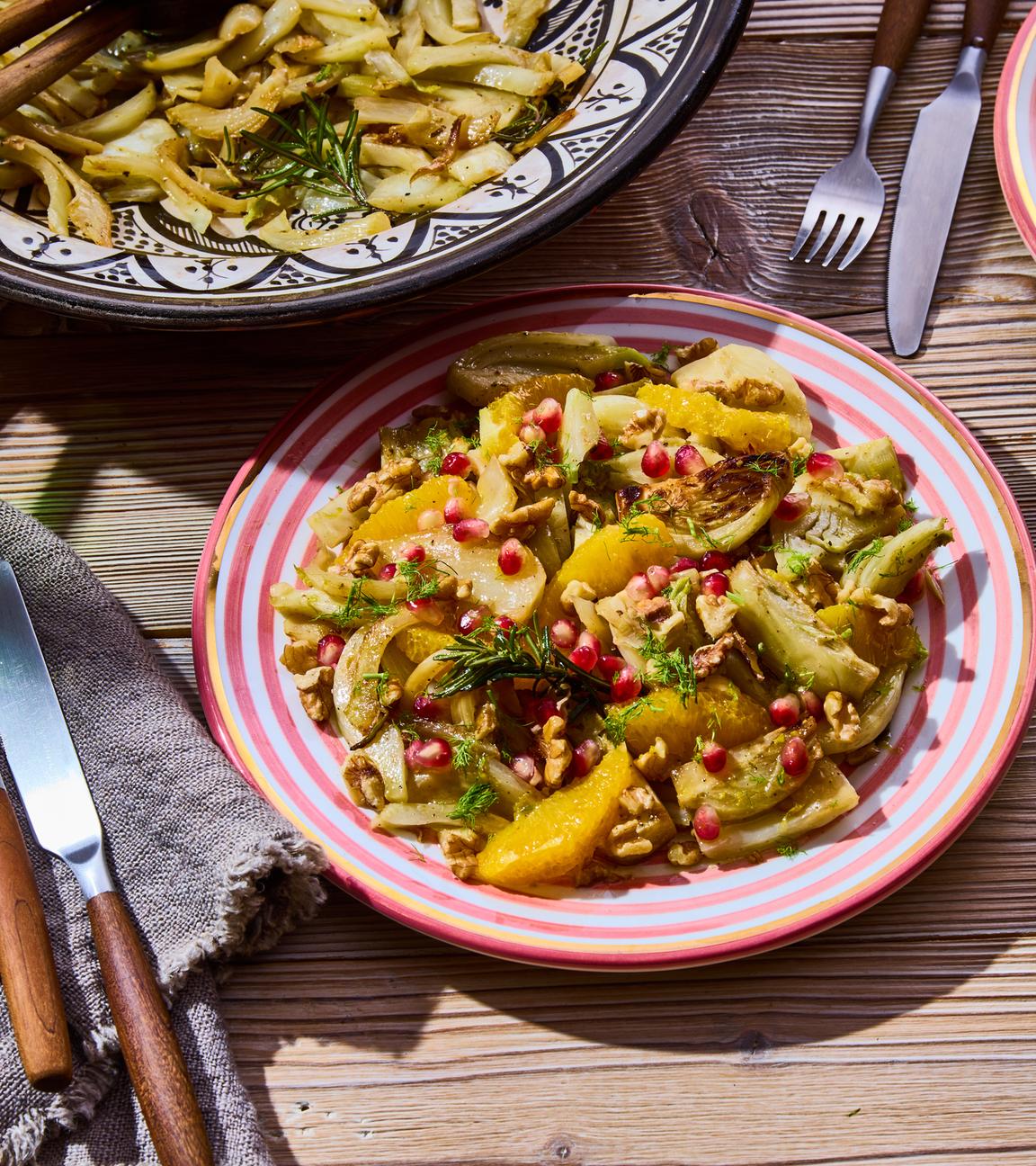 Marokkanischer Fenchel-Orangen-Salat