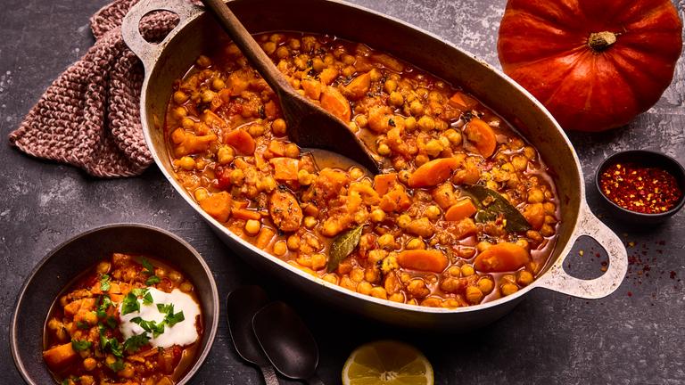 Marokkanischer Kichererbsen-Eintopf