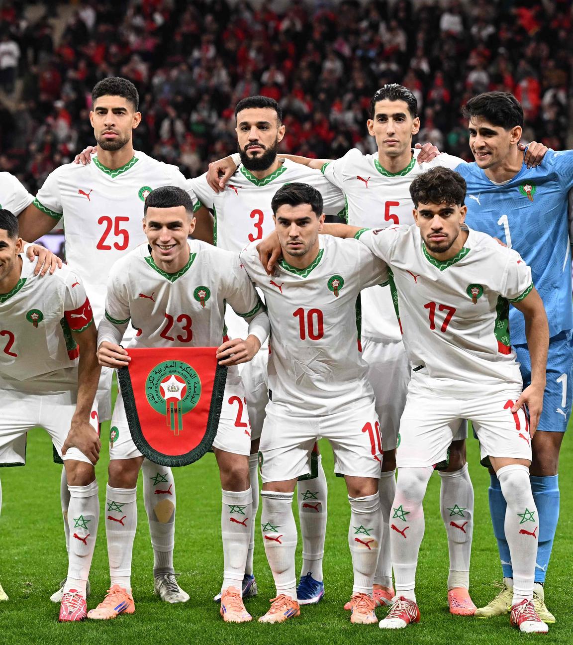 Marokkos Nationalteam beim Afrika-Cup 2026