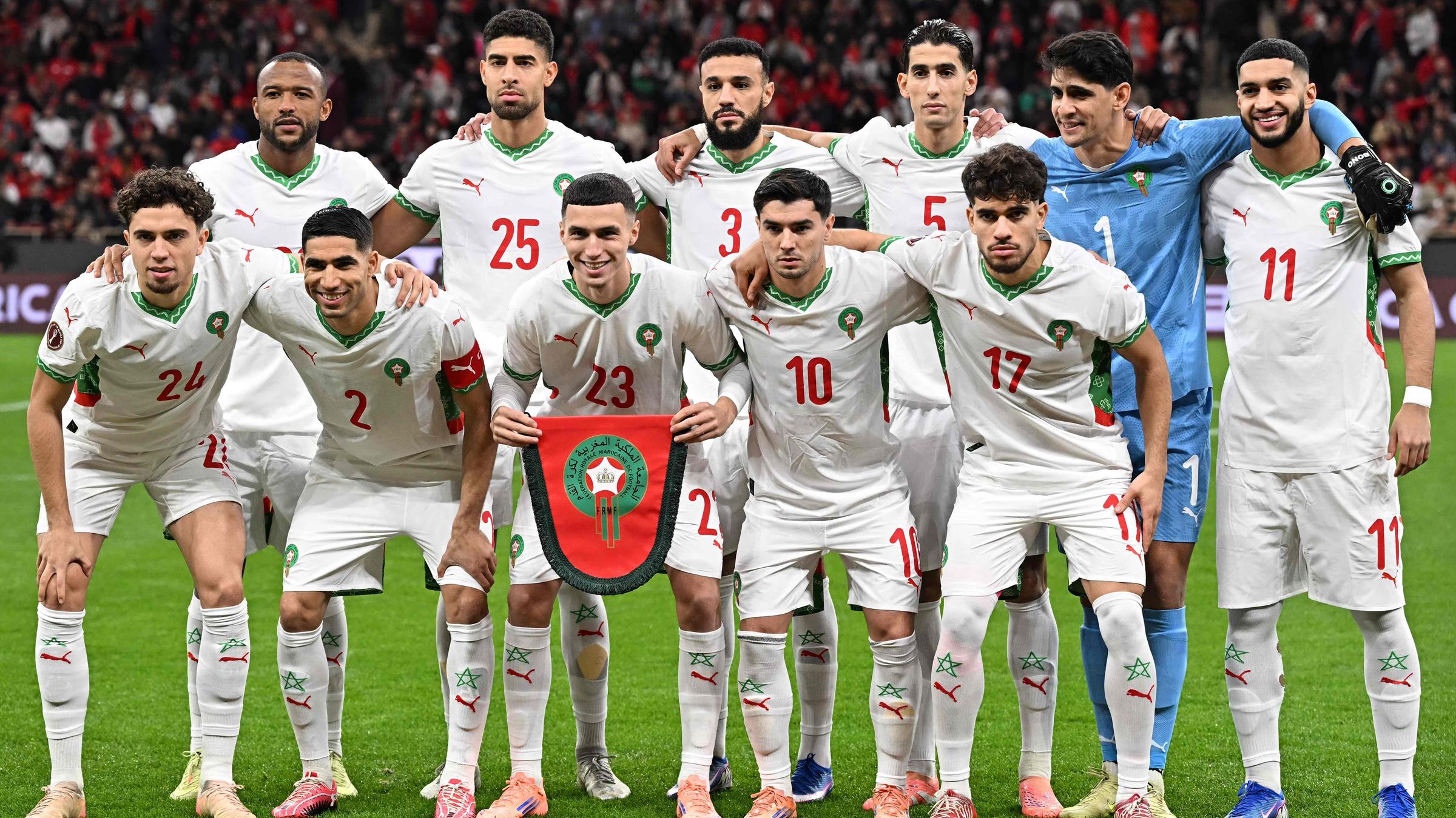 Marokkos Nationalteam beim Afrika-Cup 2026