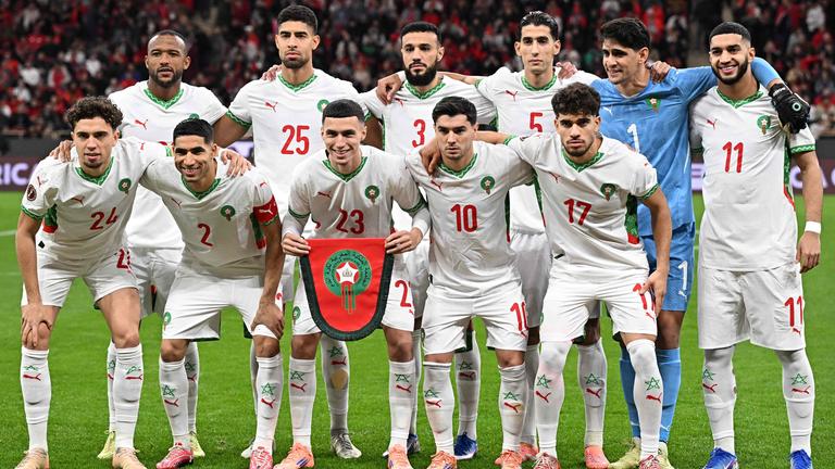 Marokkos Nationalteam beim Afrika-Cup 2026