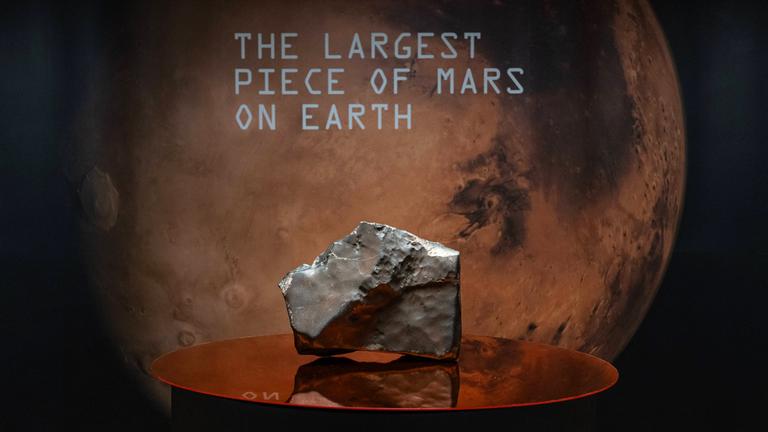Mars-Meteorit, aufgenommen am 08.07.2025
