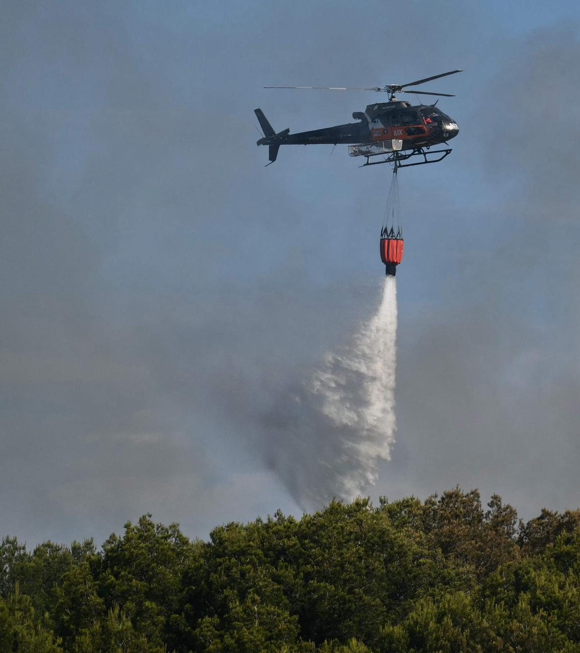 Feuer in Martigues 
