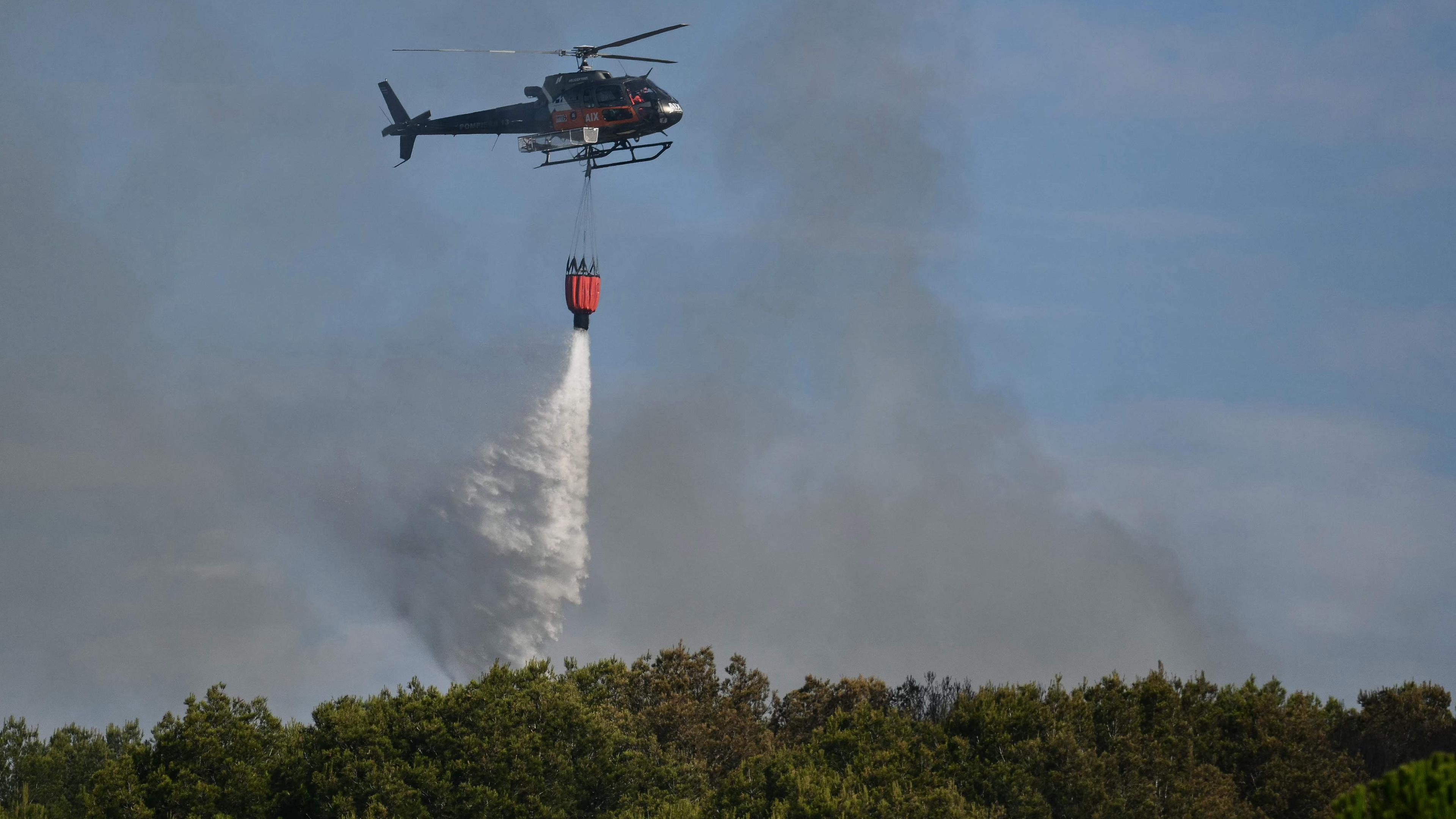 Feuer in Martigues 