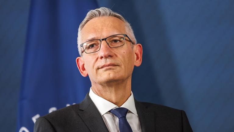 Zukünftiger BND-Präsident Martin Jäger in der BND-Zentrale am 11.09.25 in Berlin