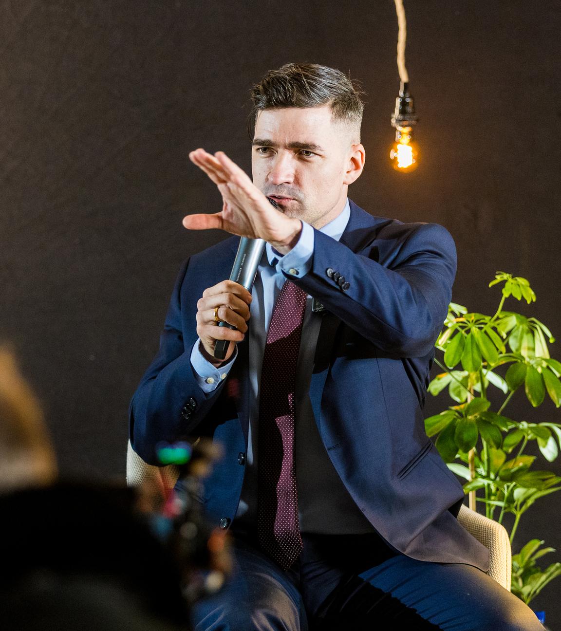 Der österreichische Rechtsextremist Martin Sellner hält Vortrag in Vetschau