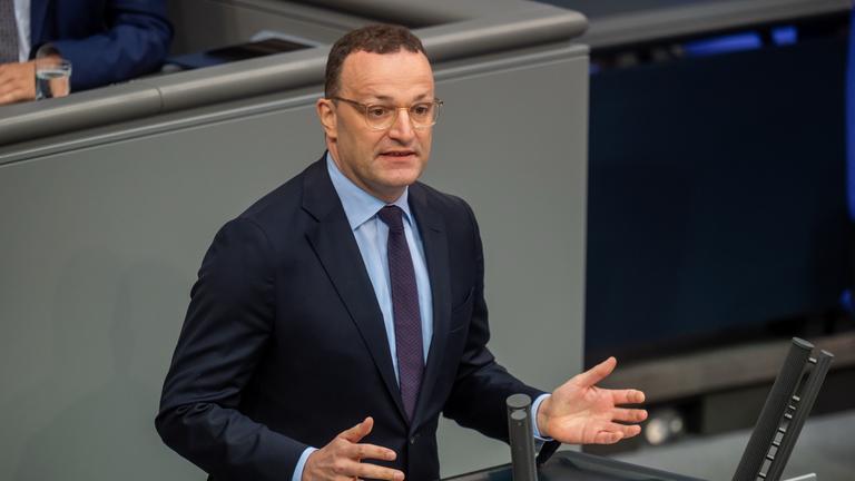 Jens Spahn bei Rede im Bundestag