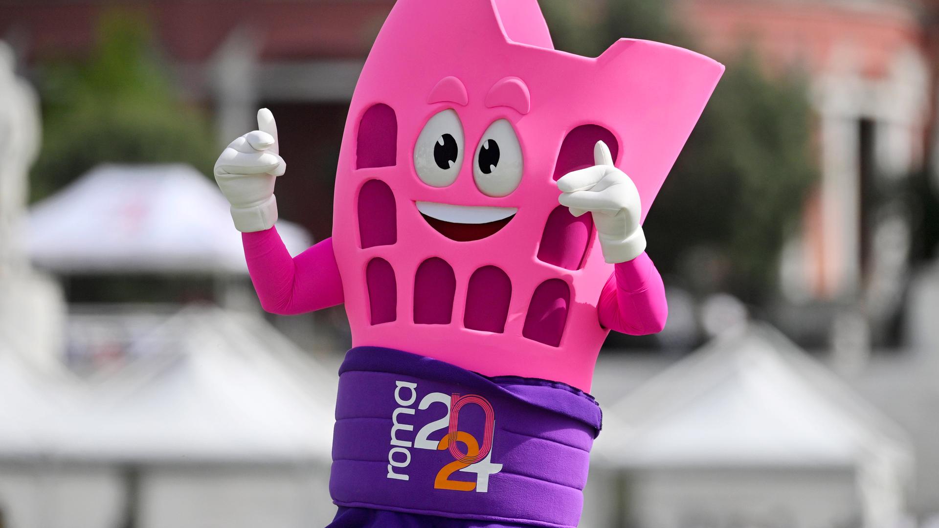 Maskottchen Rom 2024 - Leichtathletik-EM